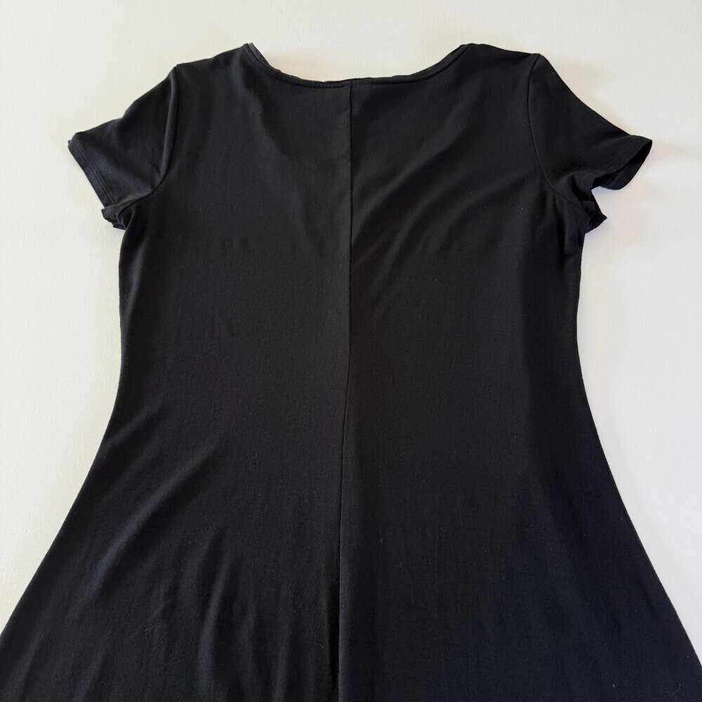 J. Jill Short Sleeve Jersey Knit Dress Sz S Petite Capsule Wardrobe Fit & Flare - Picture 5 of 12
